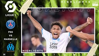 PSG 0  1 Marseille Le Classique  HIGHLIGHTS amp GOAL  91320 [upl. by Dust]