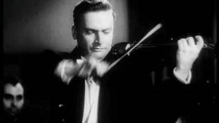 Yehudi Menuhin plays Mendelssohn violin concerto [upl. by Anahoj956]