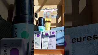 Cure Skin products Review cureskin [upl. by Annairol190]