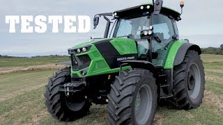 DeutzFahr 6140 Tested  Farm Trader [upl. by Nylessoj509]